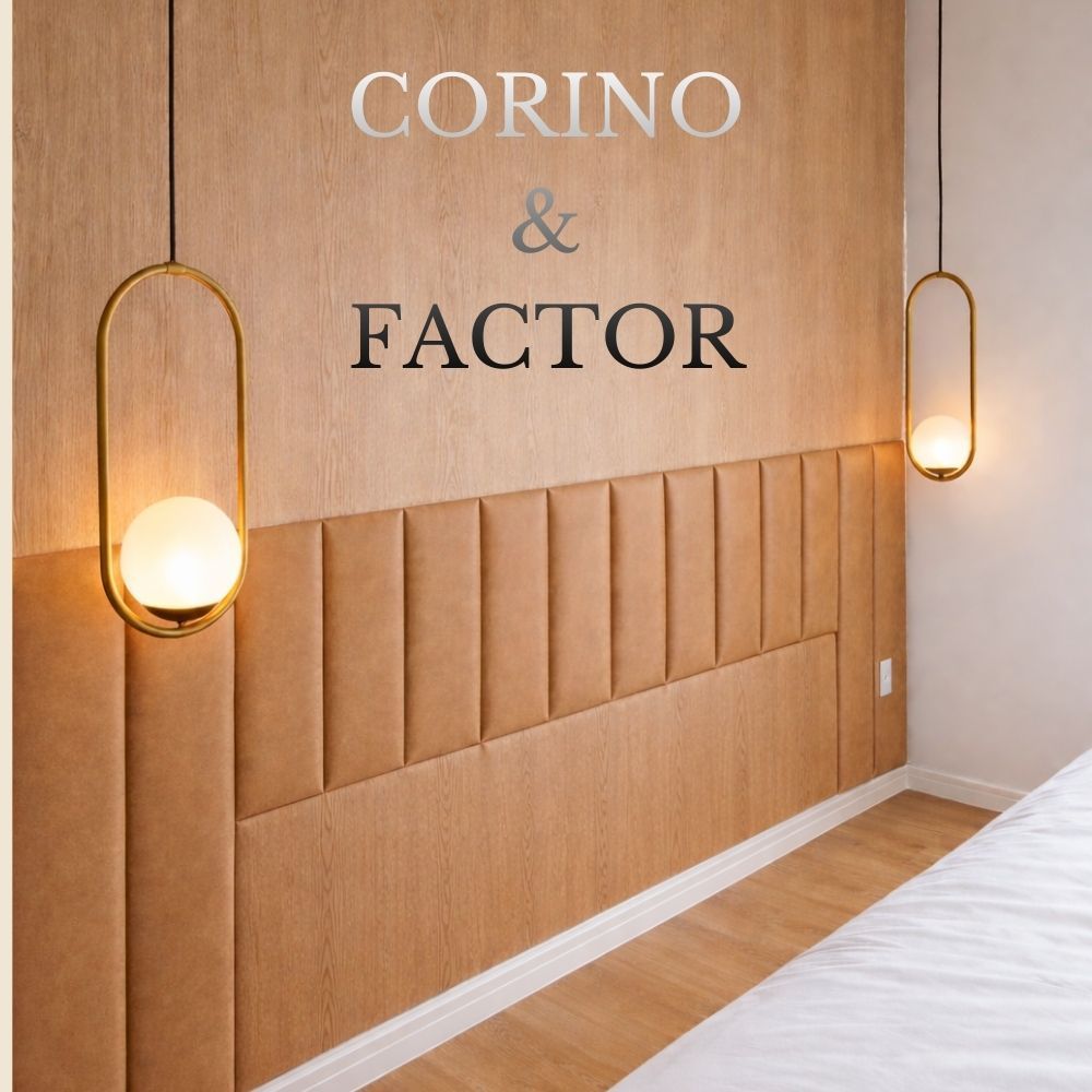 CABECEIRA MODULADA CAMA CASAL QUEEM KING CORINO FACTOR
