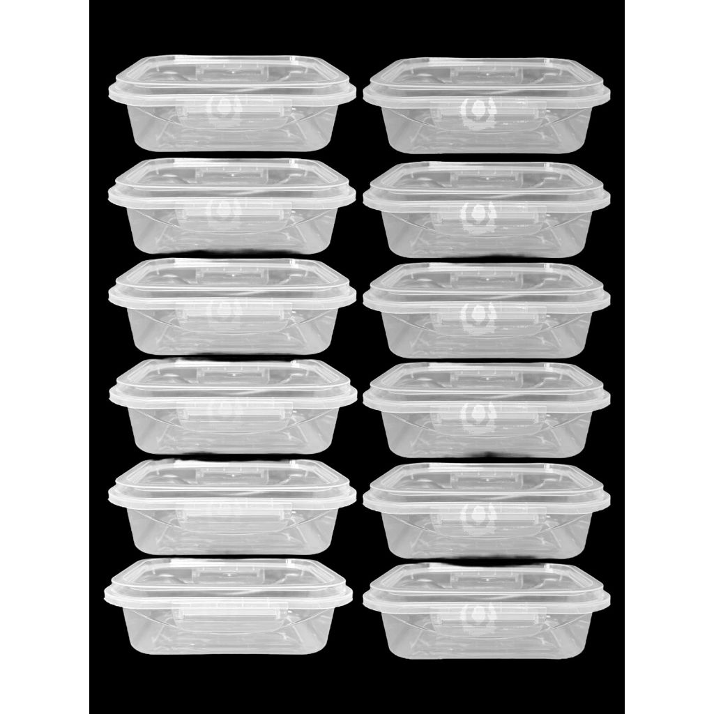 kit 10 Potes Marmita Fitness 800ml BPA Free – Ideal para Dieta, Organização e Meal Prep em Oferta na Shopee