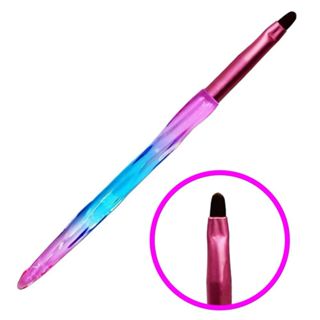 Pincel Língua de Gato Cabo Tie Dye  #2, #4 Helen Color em Oferta na Shopee