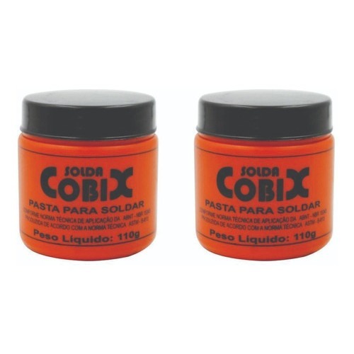 Pasta Para Solda Cobix 110g Fluxo Para Soldagem Eletrônica Placas e Componentes