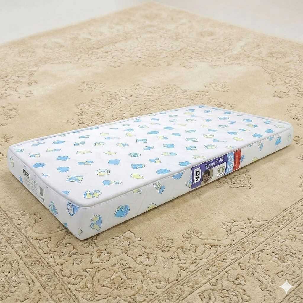Colchão Para Berço Padrão Americano 130X70 RBN-IMPORTADOS Espuma D18 Ante Acaro