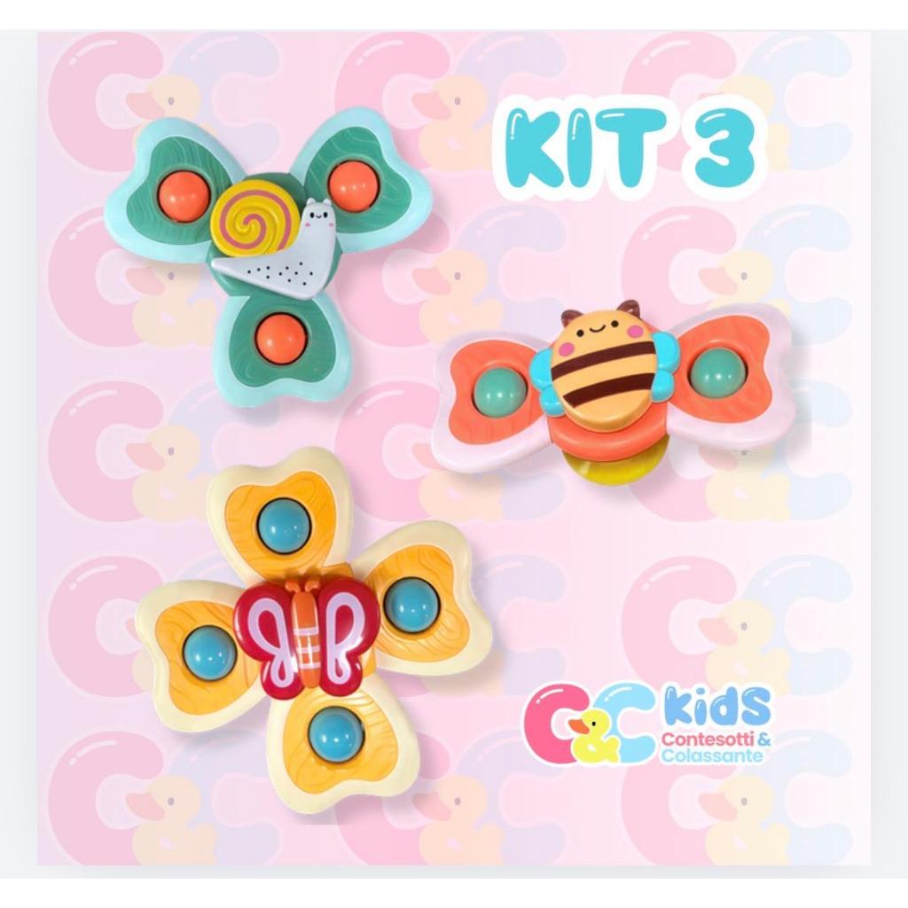 Aqua Spinner Baby – Brinquedo Giratório de Ventosa em Oferta na Shopee