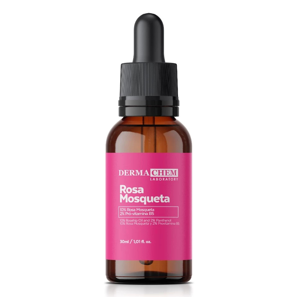 Sérum Rosa Mosqueta Clareador e Hidratante 30ML Dermachem