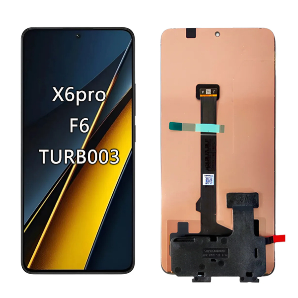 Tela Frontal Display Touch Lcd Para Xiaomi Poco X6 Pro/F6/TURBO03 Incell Sem Aro