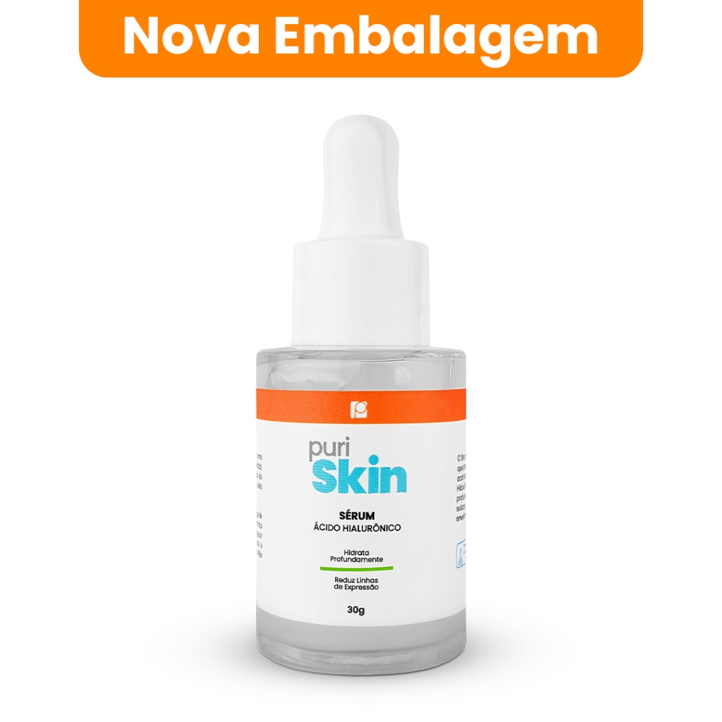 Sérum Super Ácido Hialurônico PuriSkin | Efeito Preenchedor e Firmador – 30g em Oferta na Shopee