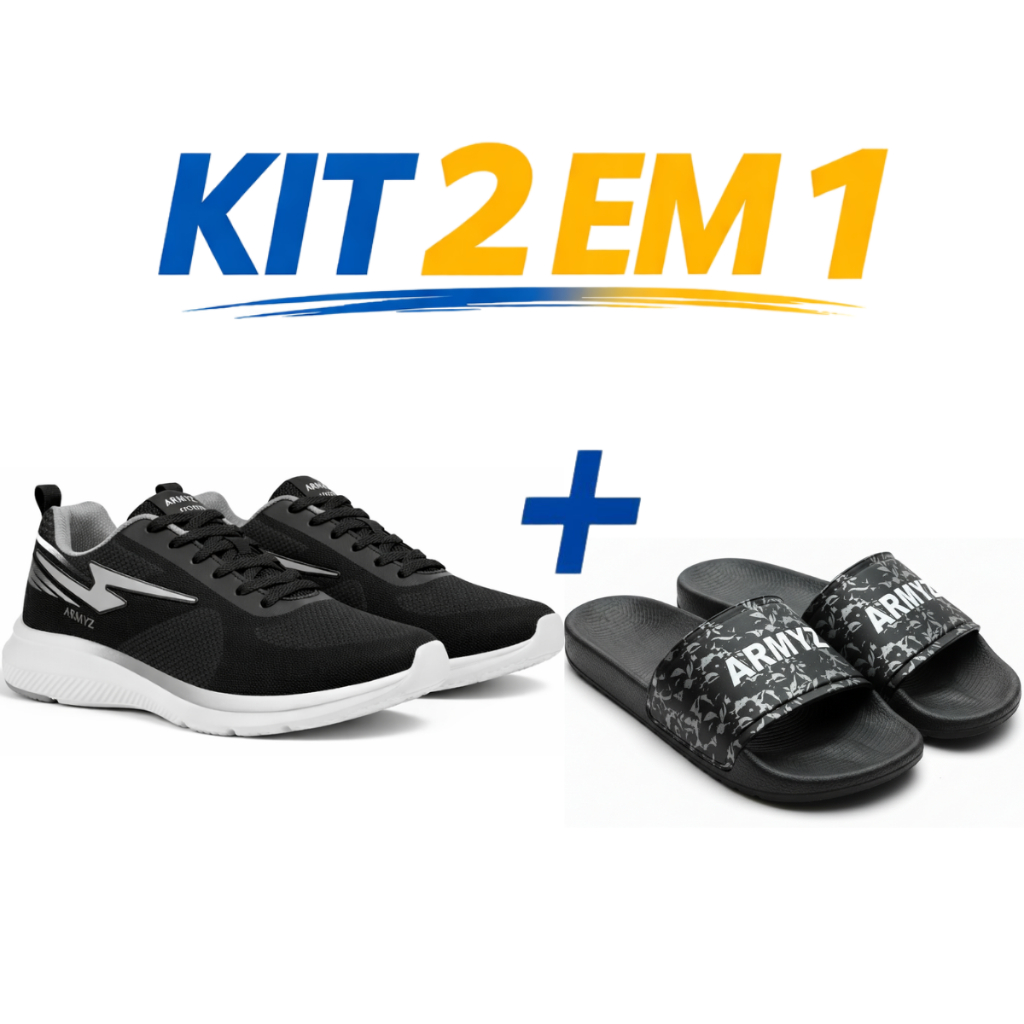 Kit Tênis Masculino Esportivo para Academia — foto 3