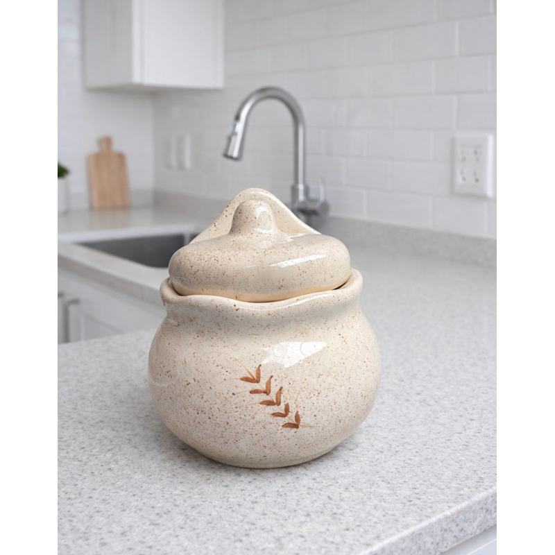 Saleiro de Parede Pintado á Mão de Cerâmica em Oferta na Shopee