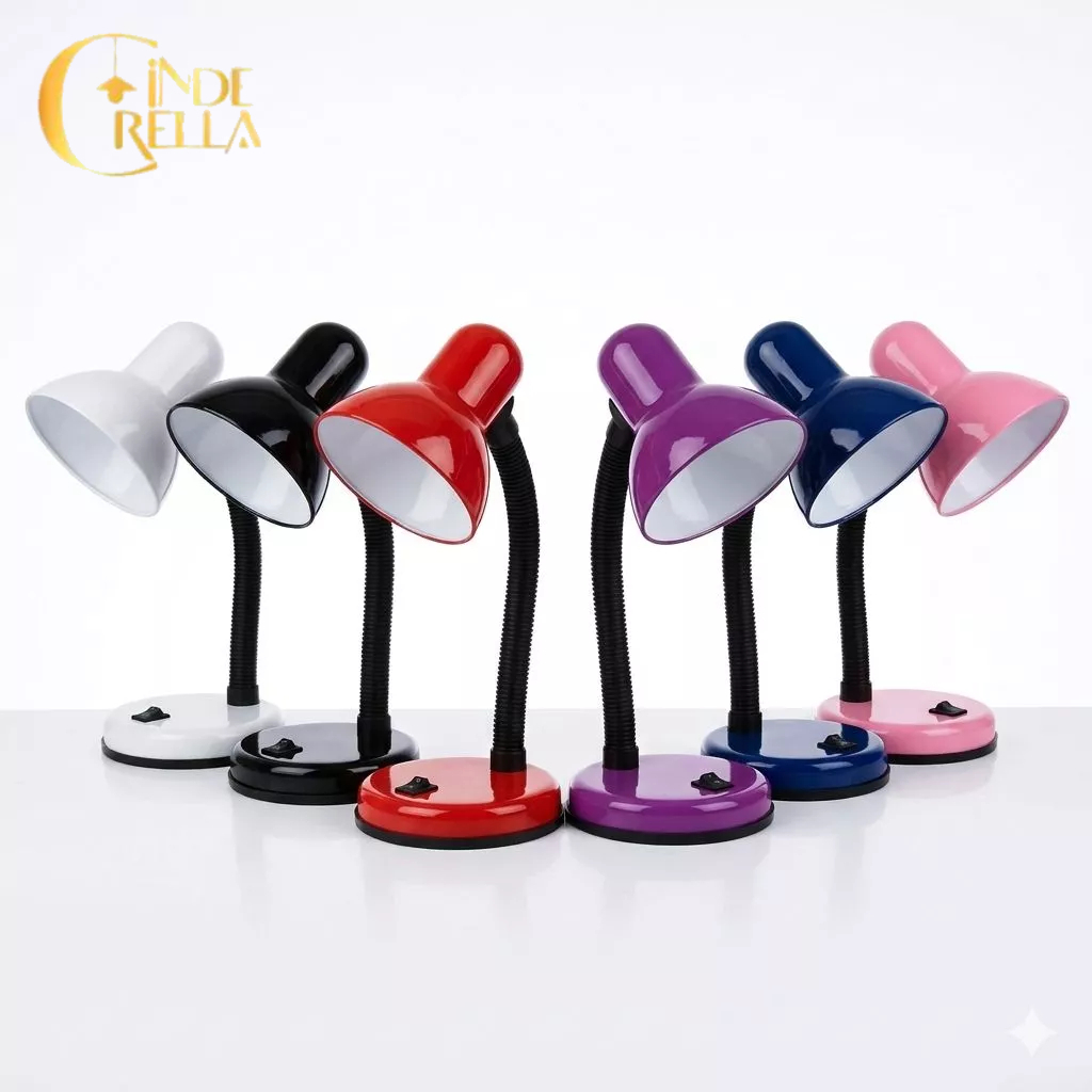 Luminária Articulável de Mesa Estudo Escritório Abajur LED Bocal E27 em Oferta na Shopee