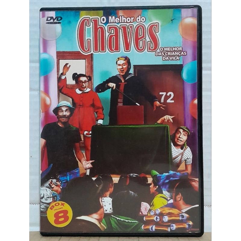 Dvd O Melhor do Chaves - Vol. 8 - O Melhor das Crianças da Vila - Original Usado