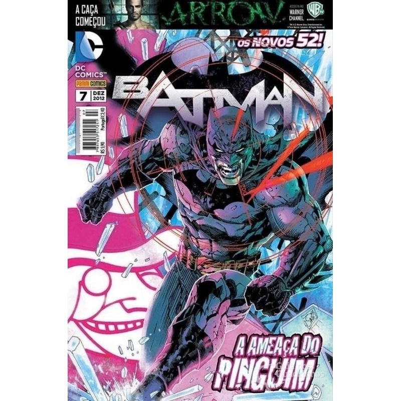 Batman - 2ª Série/Panini Nº 07 Os Novos 52! - A Ameaça do Pinguim
