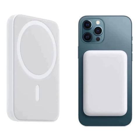 Carregador Portátil 5000Mah/10000Mah Indução Sem fio Bateria Carga