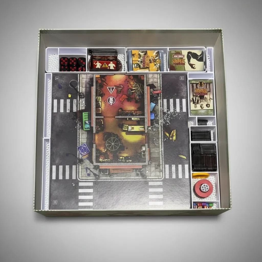 Insert Organizador 3D para Marvel Zombies – Zombicide