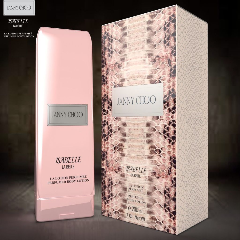 Creme Hidratante Corporal Janny Choo  Isabelle La Belle 200ml Feminino