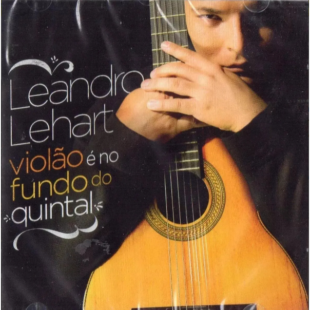 Cd Leandro Lehart Violão É No Fundo Do Quintal SAMBA PAGODE ART POPULAR Lacrado