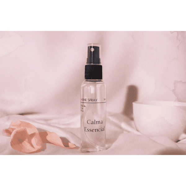 Imagem Perfume para casa | Home Spray Calma Essencial 60ml Aromatizador Ambiente Lavanda Rosa Musk Aroma Relaxante