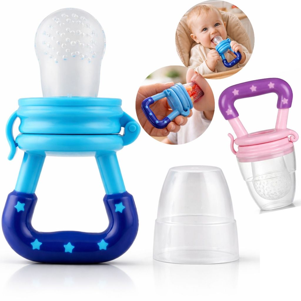 Chupeta Alimentadora Bebê Silicone Frutas Mordedor Introdução Alimentar Bpa Free