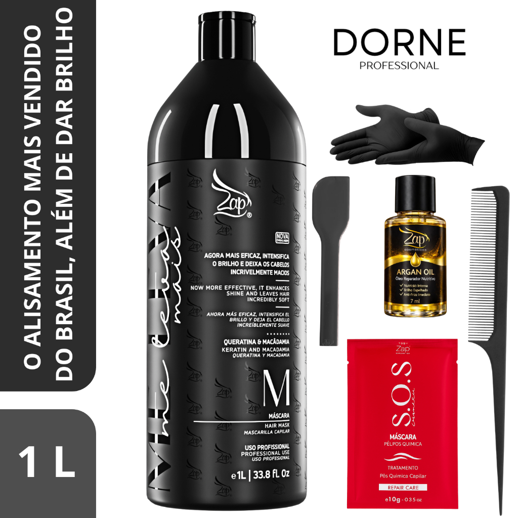 Zap Cosméticos Escova Progressiva Me Leva Passo 2