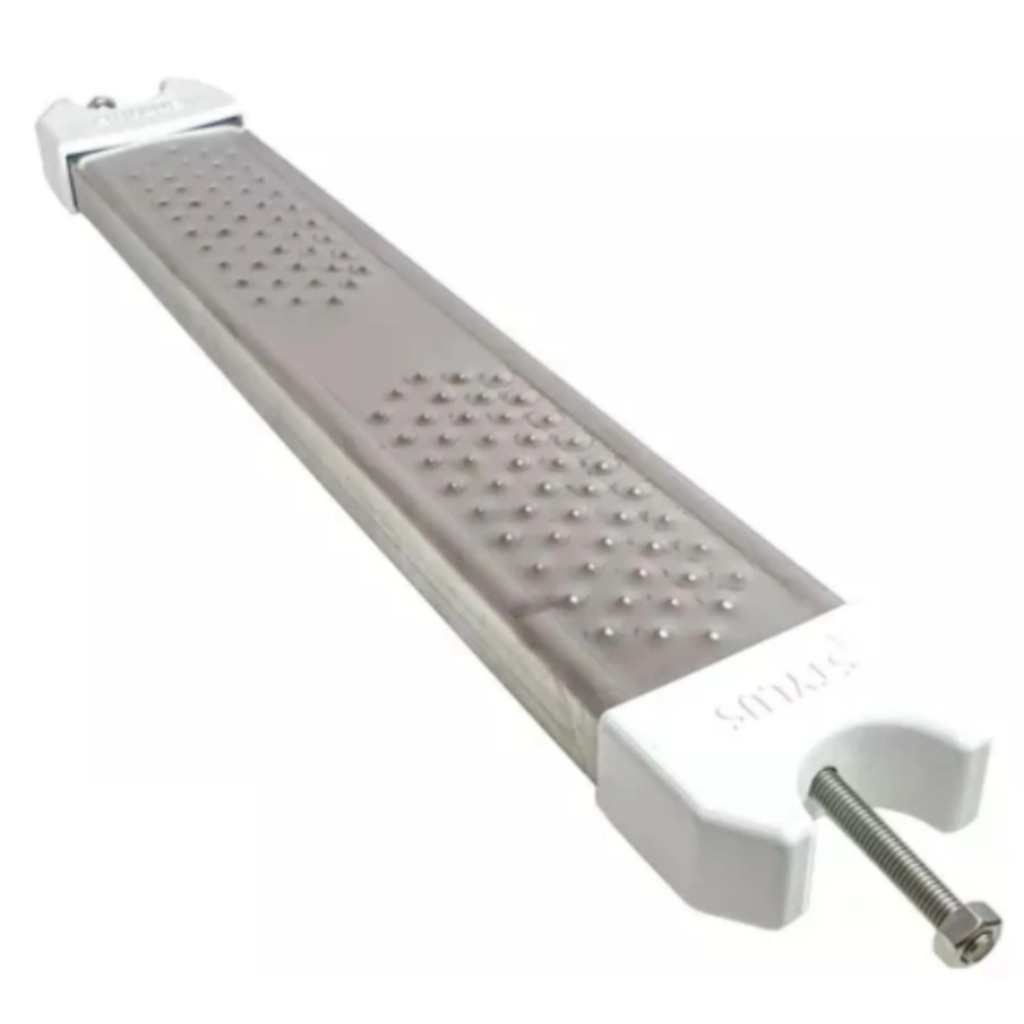 DEGRAU ESCADA PISCINA INOX C/ VERGALHAO