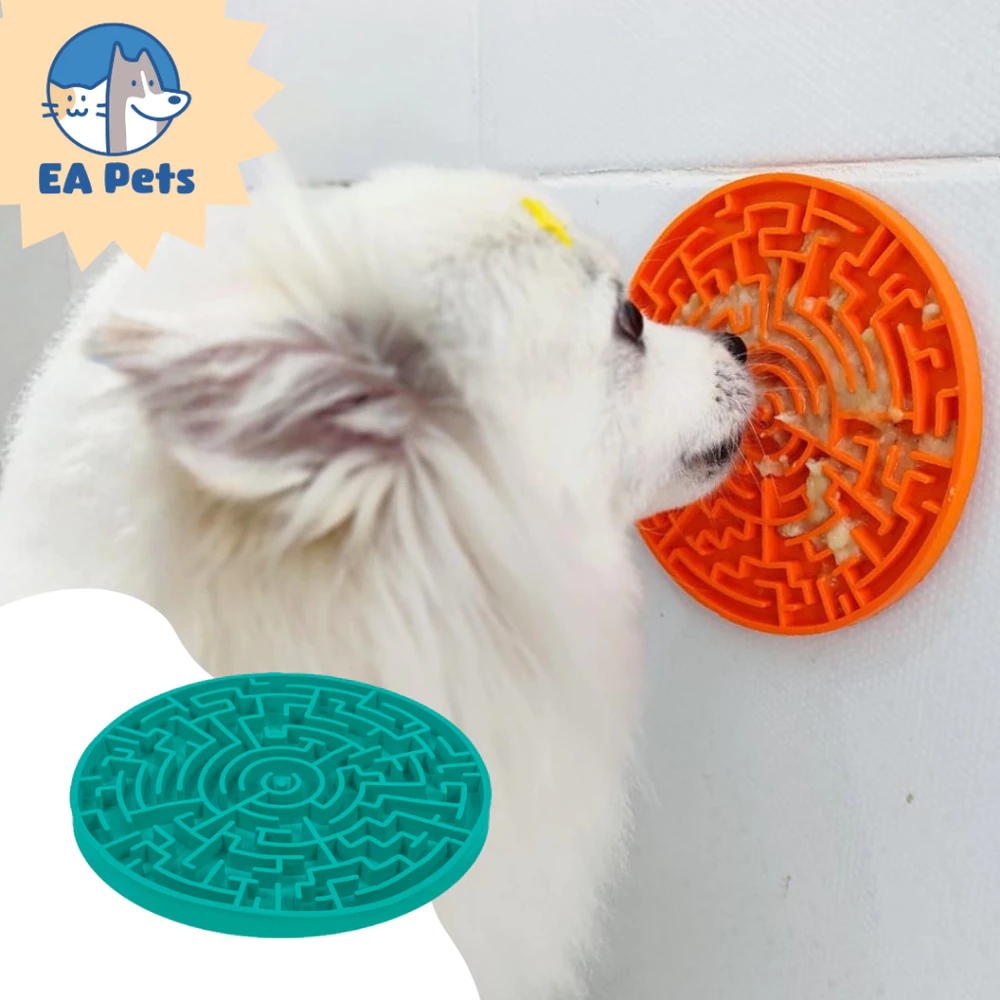 Tapete de Lamber Com Ventosas Da Pet Games Labirinto Divertido E Saudável Brinquedo Cão Cachorro