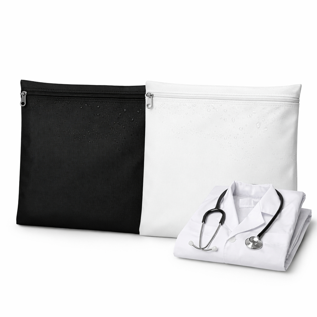 Porta Jaleco Scrub Em Tecido impermeavel Unissex em Oferta na Shopee