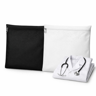 Porta Jaleco Scrub Em Tecido impermeavel Unissex em Oferta na Shopee