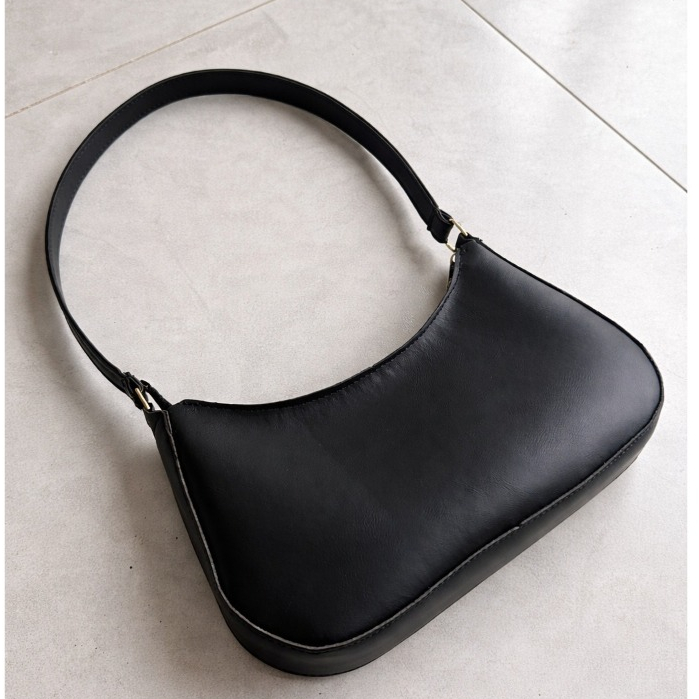 Bolsa Baguete Feminina de Lado Tiracolo Transversal de Ombro Pequena Estilosa Barata