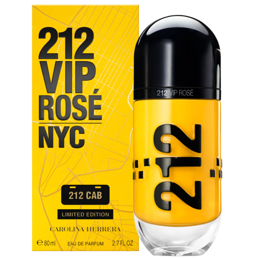 212 Vip Rosé Cab Carolina Herrera Perfume Feminino Eau de Parfum 80ml - Edição Limitada