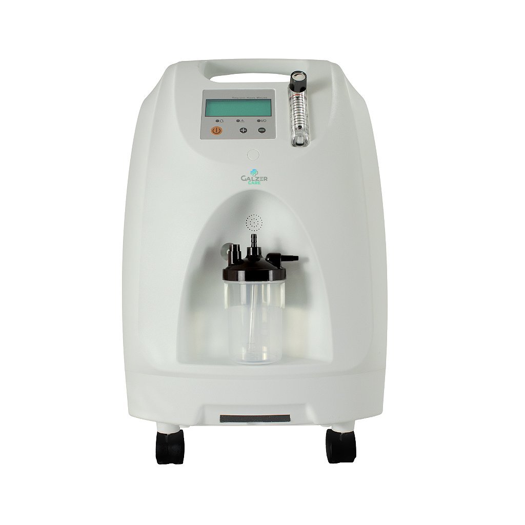 Concentrador Oxigênio 5L Medicinal 110V Com Monitor De Pureza
