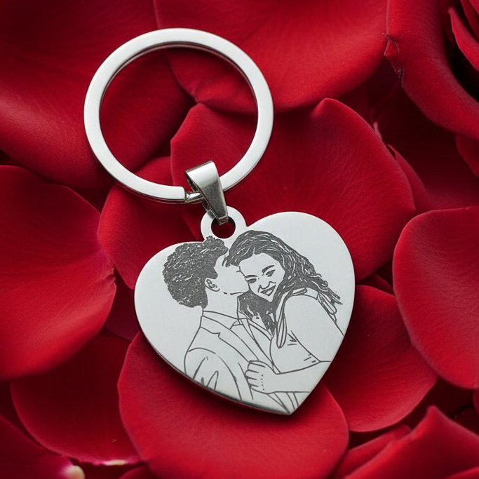 Chaveiro Personalizado em Aço com frase - Gravação a laser - Dia das mães - Namorados - Presente em Oferta na Shopee