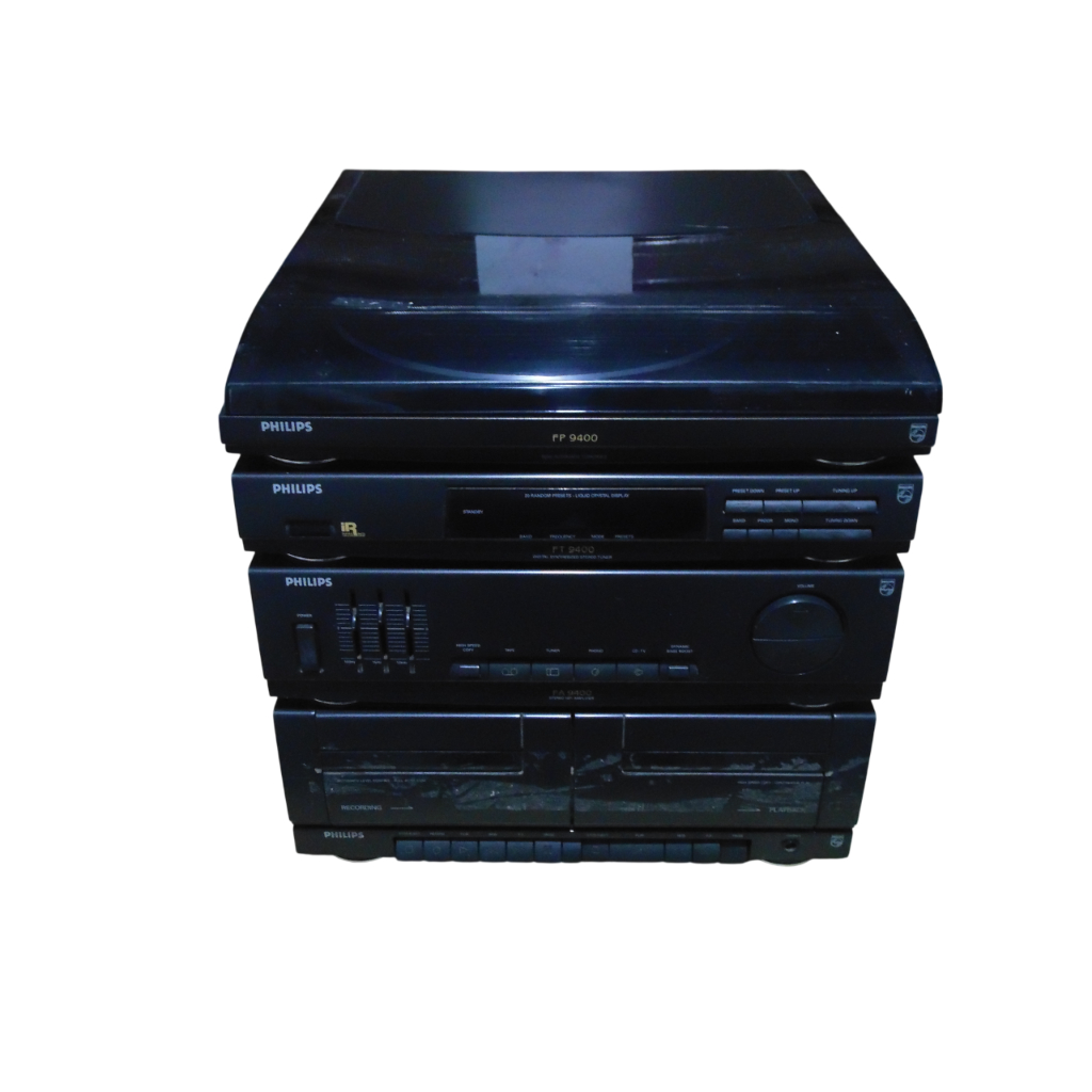 Aparelho De Som Philips As9400 3x1 Não Liga Preto 127/220v 160 W (Usado)
