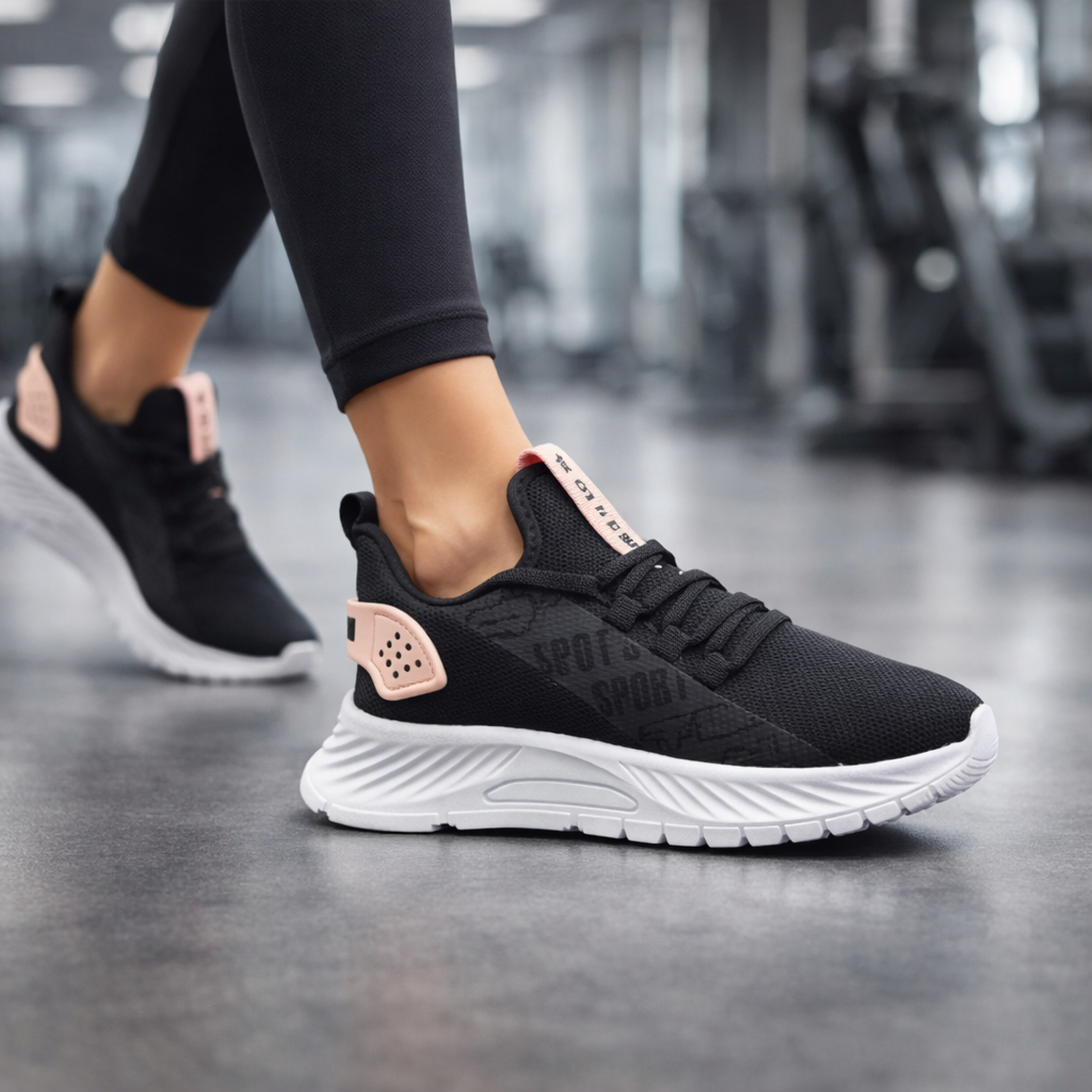 Tênis Academia Feminino Leve Para Treinar Caminhada BF Shoes