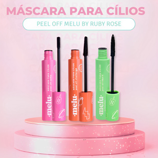 Máscara Para Cílios Rímel Peel Off Melu By Ruby Rose em Oferta na Shopee