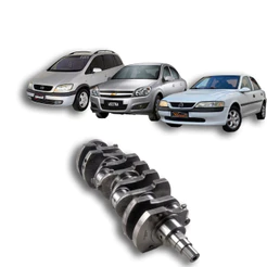 Eixo Virabrequim Chevrolet Zafira Vectra 2.0 8v Ou 16v