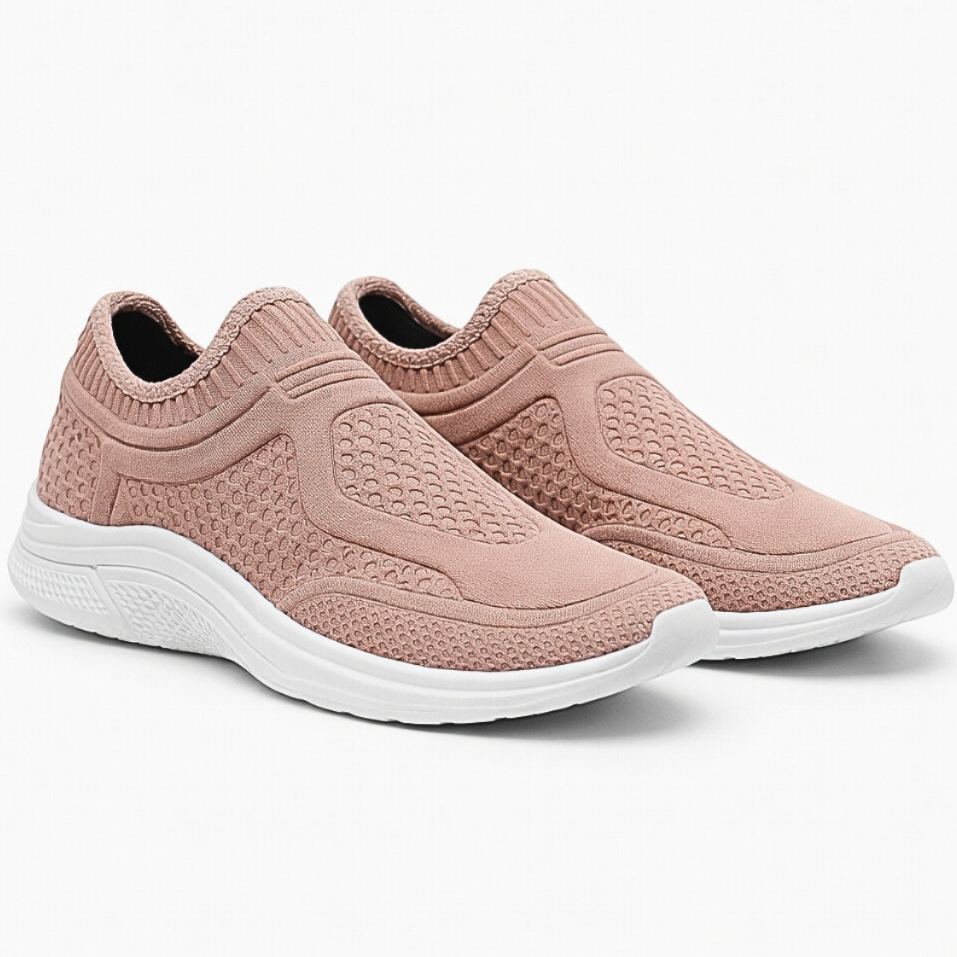 Tênis Meia Feminino Calce Fácil Ortopédico Academia Slip On Caminhada Leve e Confortável