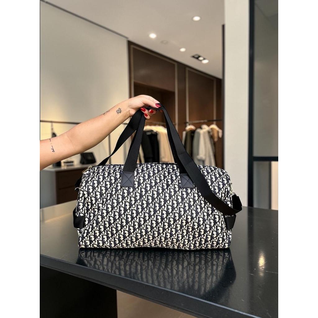 Mala de Viagem Azul Grande Resistente Leve Ideal para Viagens