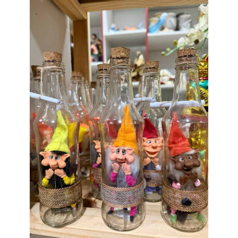 Garraduende Artesanal em Biscuit |Duende Flexível Decorativo