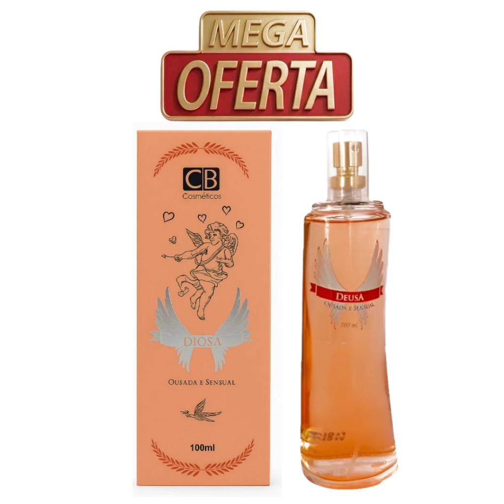 Perfume Feminino Deusa Deo Colônia 100ml em Oferta na Shopee