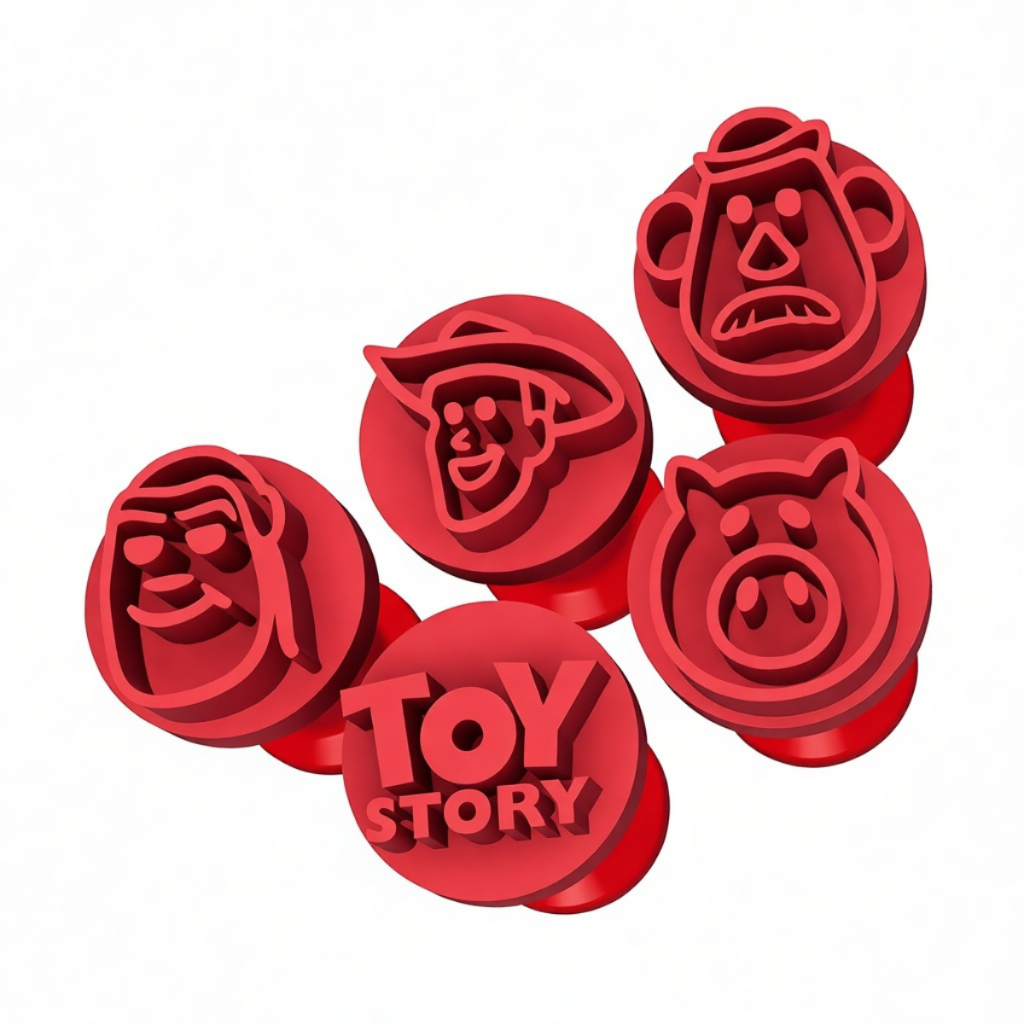 Kit Carimbo Marcador Brigadeiro TOY STORY Molde Festa Confeitaria Aniversário Doces