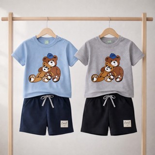 Conjunto Fofo Para Menino De Verão - 1 a 9 Meses em Oferta na Shopee