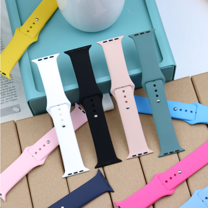Pulseira  Silicone Compatível p/ Relógio Inteligente Smartwatch   38MM/40MM/41MM e 42MM/44MM/45MM/49MM