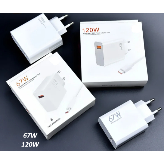 Carregador Smartphone  Fast Turbo Charging - Carga Ultra Rápida 120w/67w Fonte+Cabo Usb-TipoC / Cabo 1M em Oferta na Shopee