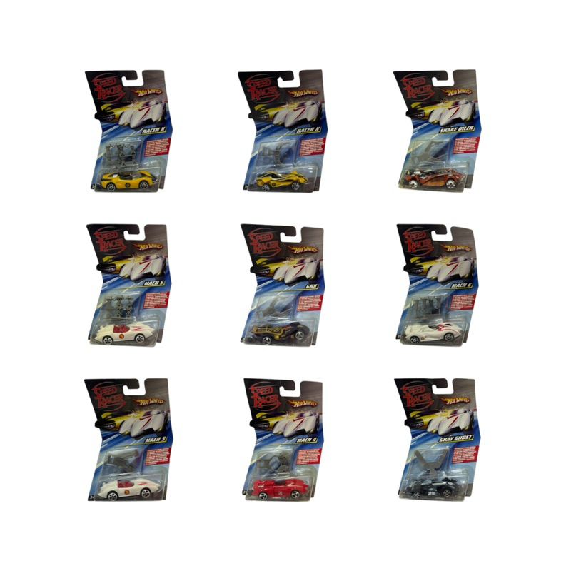 Coleção Hot Wheels Speed Racer 2007 - Mattel