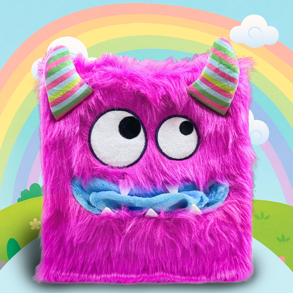 Livro Infantil de Pelúcia Histórias Fofinhas Os Monstrinhos Adoráveis - Literatura Sensorial Presente