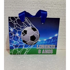 sacolinha personalizada futebol /pegue e monte