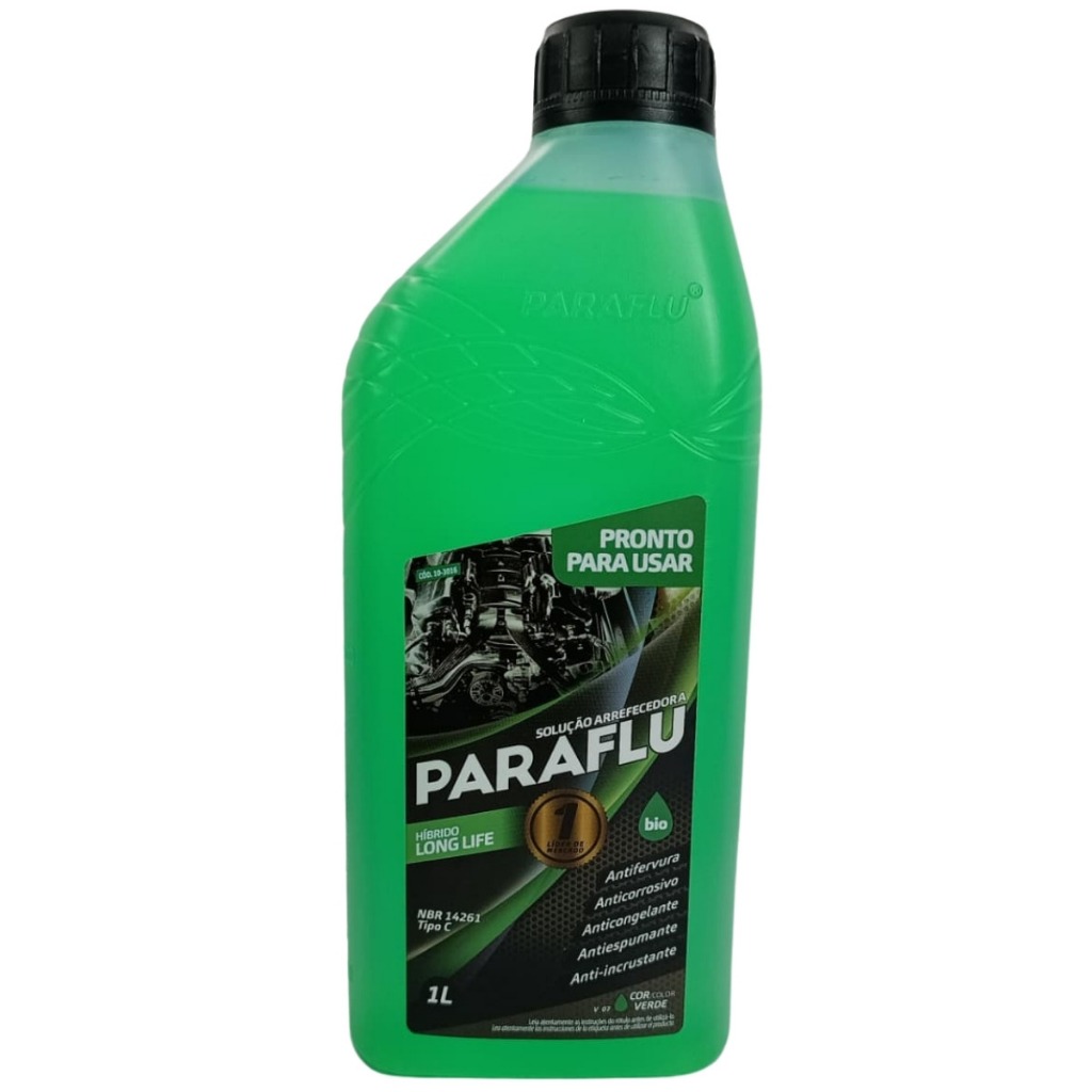 Aditivo Para Radiador Bio Híbrido Fluido Pronto Uso Long Life Verde - 10-3016