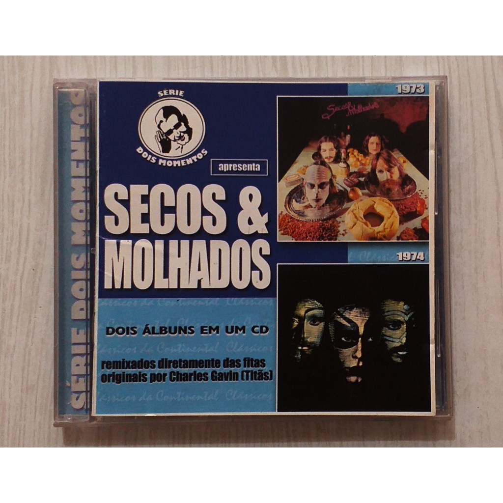 Cd Secos E Molhados - Dois Momentos - 1973 - 1974 - O Vira