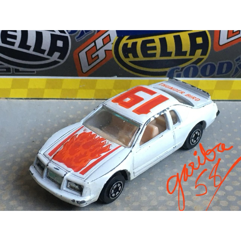 YATMING 1983 FORD THUNDERBIRD STOCK CAR “B” Nº1033 USADO “ NO ESTADO “ GARIBA58
