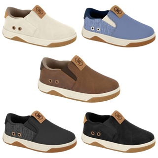 Tênis Infantil Menino Molekinho Calce Fácil Leve e Confortável 2623.100 em Oferta na Shopee