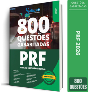 Apostila Caderno de Testes PRF - Policial Rodoviário Federal em Oferta na Shopee