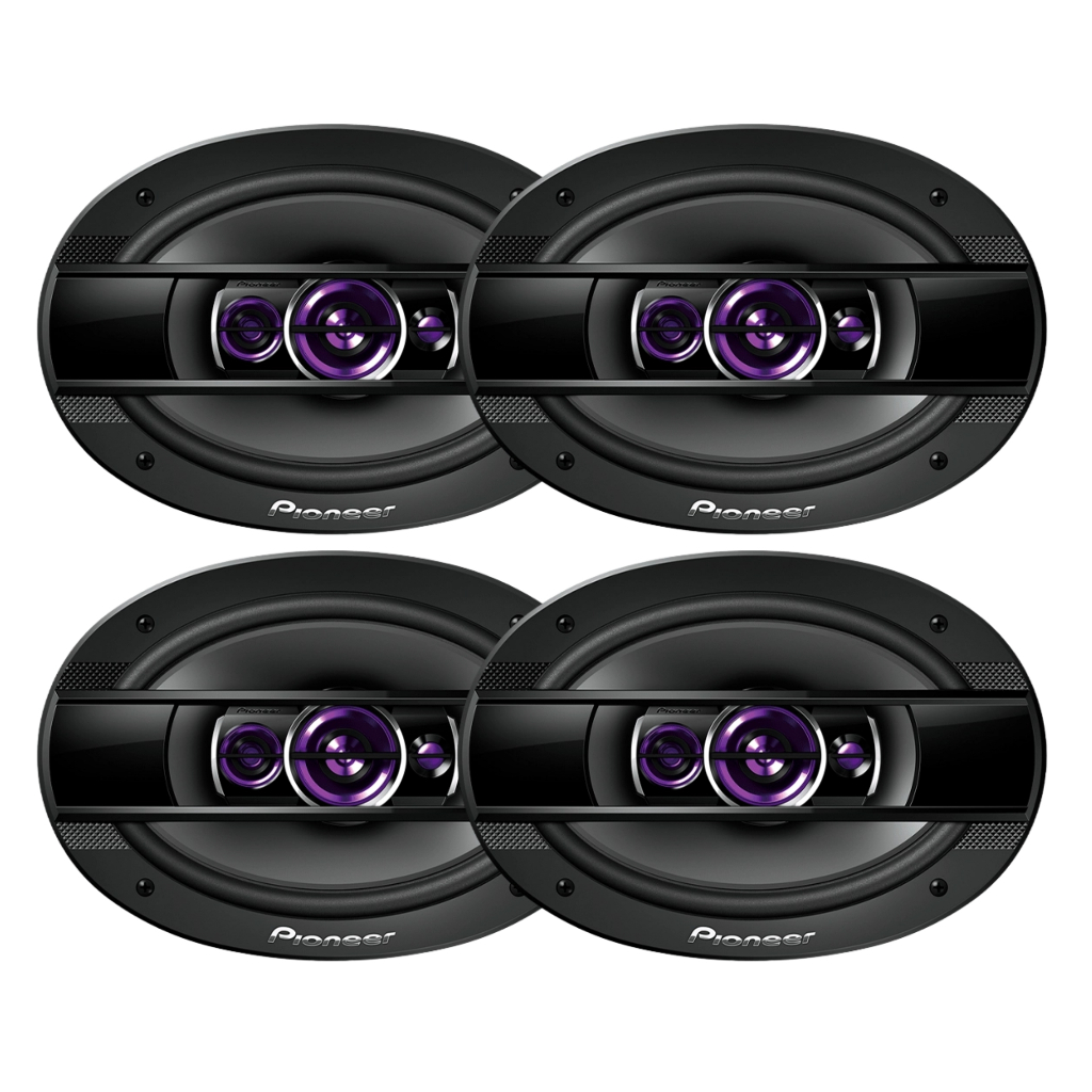 Kit 4 Alto Falantes Pioneer TS6960BR 6X9 Pol 400WRms 4Ohms em Oferta na Shopee